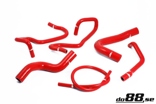do88 Volvo 960/SV90 Coolant Hoses Red - DO88-KIT46R