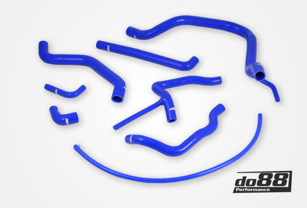 do88 SAAB 900 Turbo 16 84-93 Coolant Hoses Blue - DO88-KIT50B
