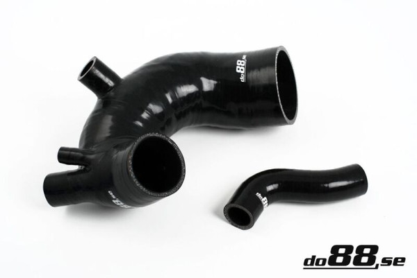 do88 90-92 Audi S2 2.2T (3B) Turbo Inlet Hose - Black - DO88-KIT52-3B-S