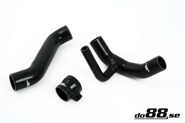 do88 92-96 Audi S2/RS2 2.2T (ABY/ADU) Pressure Hoses - Black - DO88-KIT53-ABY-S