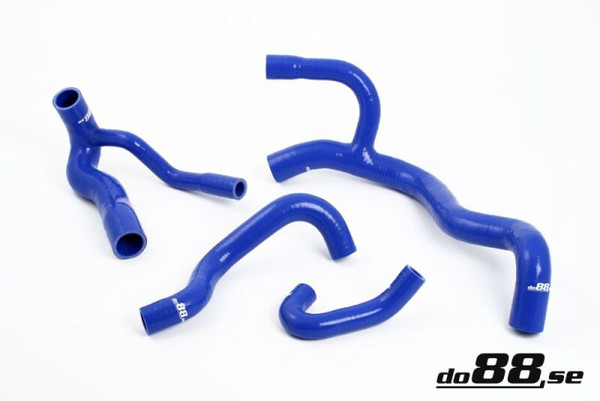 do88 90-92 Audi S2 2.2T (3B) Radiator Hoses - Blue - DO88-KIT54-3B-B