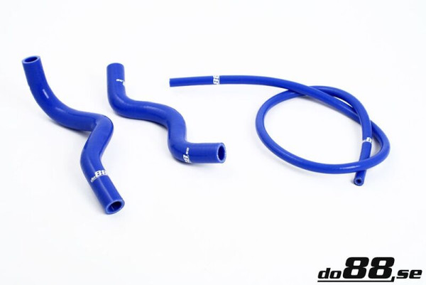 do88 Volvo 240 Coolant Hoses Complement Blue - DO88-KIT64B