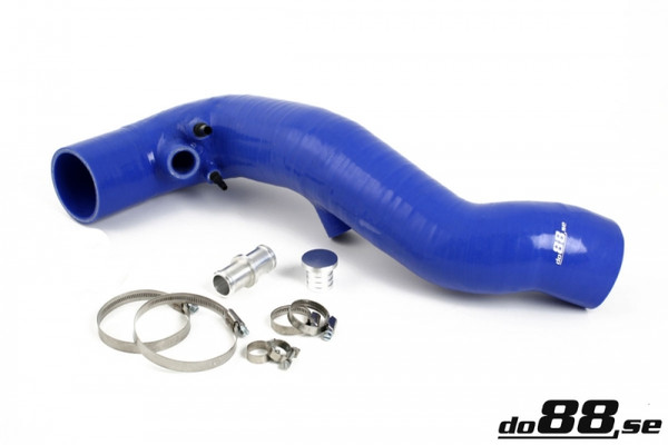 do88 Volvo S60/V70/XC70/S80/XC90 Turbo 3in Inlet Hose Blue - DO88-KIT73B