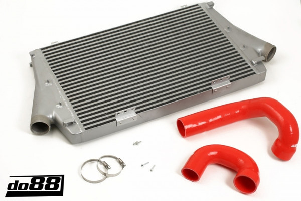 do88 02-08 Opel Vectra C 2.0T (Z20NET) Intercooler Hoses - Red - ICM-110-VEI4-R