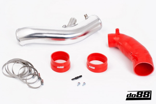 do88 SAAB 9-3 2.8T V6 06-11 Inlet Pipe w/Red Hoses - IR-100R
