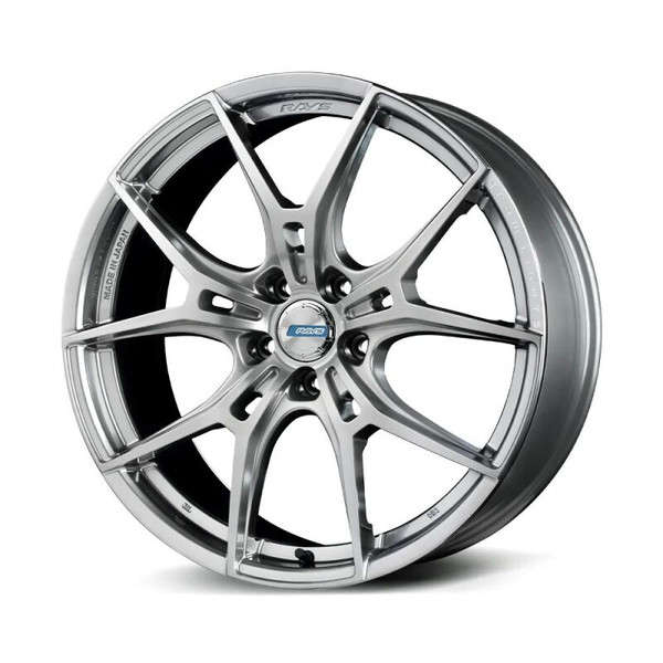 Gram Lights 57FXZ Limited Edition 18x7.5 +50 5-114.3 Sunlight Silver Wheel - WGFJ2T50ESU