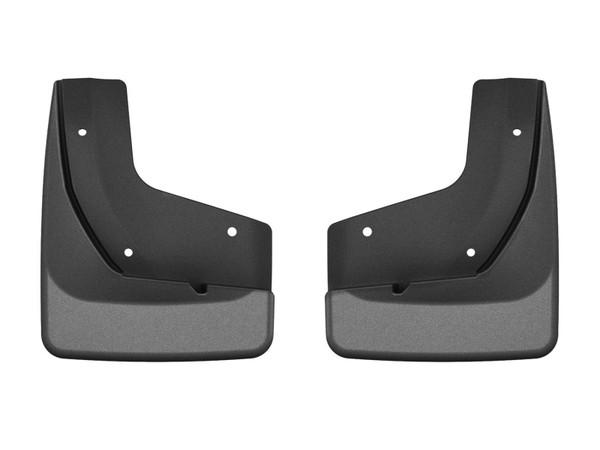 WeatherTech 21-26 Kia Seltos Front Mudflaps - Black - 110208