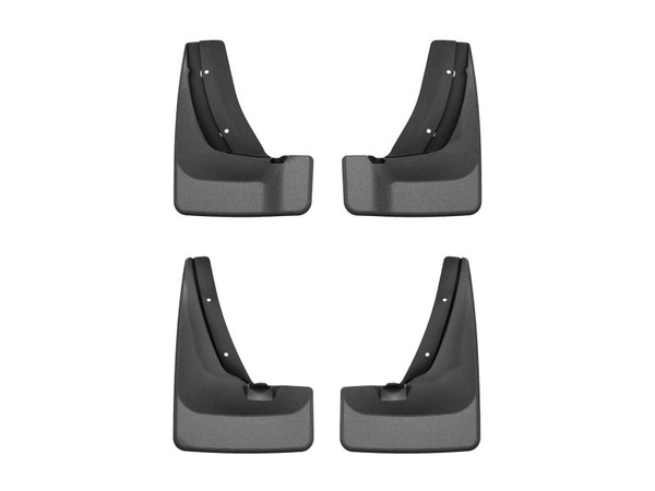 WeatherTech 2026 Hyundai Palisade Front & Rear Mudflaps - Black - 110221-120221