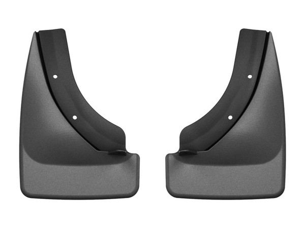 WeatherTech 21-26 Hyundai Seltos Rear Mudflaps - Black - 120208