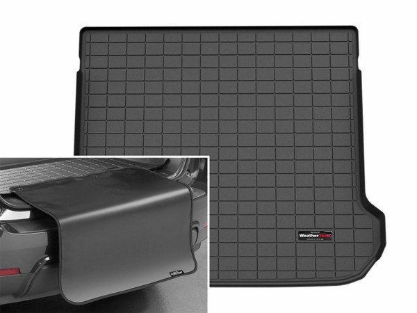 WeatherTech 25-26 Hyundai Ioniq 5 Trunk Cargo Liner w/Bumper Protector - Black - 401851SK