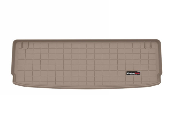 WeatherTech 25-26 Infiniti QX80 Behind 2nd Row Cargo Liners - Tan - 411812