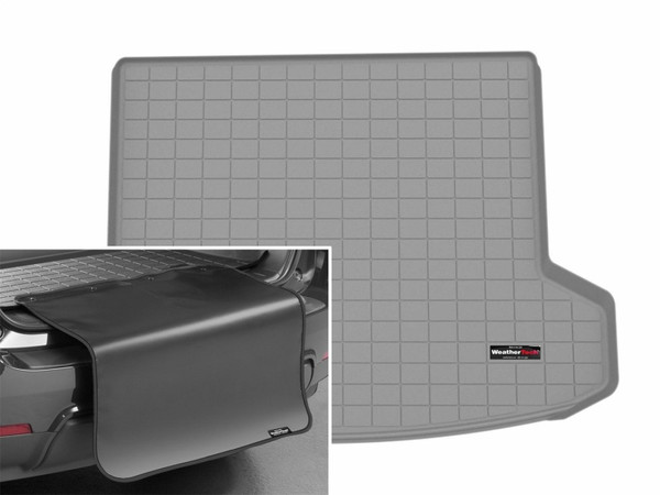 WeatherTech 2024 Acura ZDX Trunk Cargo Liner w/Bumper Protector - Grey - 421796SK