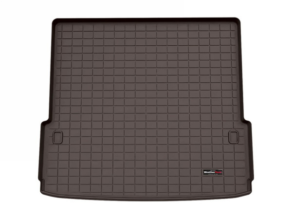 WeatherTech 25-26 Infiniti QX80 Behind 3rd Row Cargo Liner w/Bumper Protector - Cocoa - 431812SK