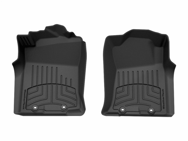 WeatherTech 12-15 Toyota Tacoma 1st Row Front FloorLiner HP - Black - 446551IM