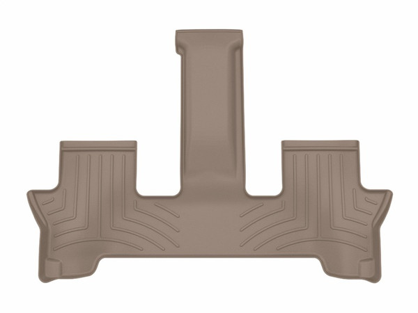WeatherTech 24-26 Hyundai Santa Fe 2nd Row Rear FloorLiner HP - Tan - 4518654IM