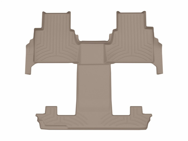 WeatherTech 25-26 Cadillac Escalade IQ 2nd & 3rd Row Rear FloorLiner - Tan - 4519252