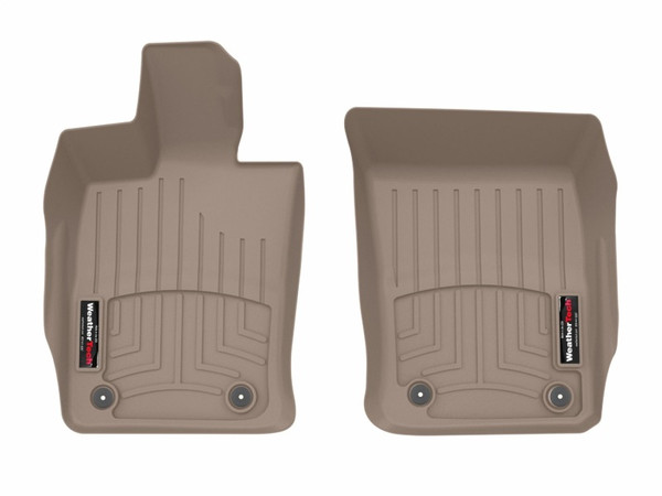 WeatherTech 24-26 Porsche Panamera 1st Row Front FloorLiner - Tan - 4519301