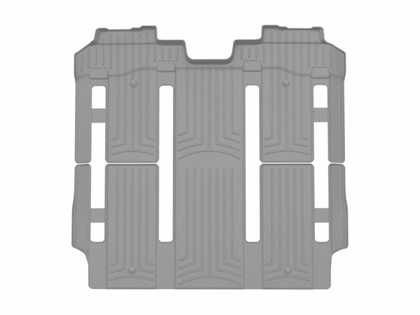 WeatherTech 21-26 Toyota Sienna 2nd Row Rear FloorLiner HP - Grey - 4616412IM