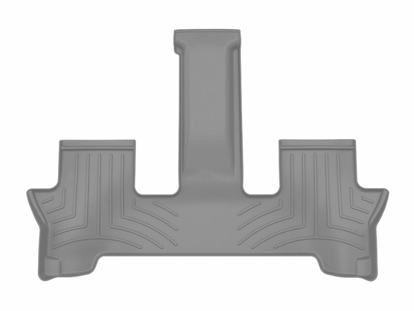 WeatherTech 24-26 Hyundai Santa Fe 2nd Row Rear FloorLiner HP - Grey - 4618654IM