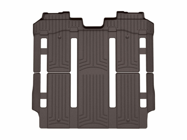 WeatherTech 21-26 Toyota Sienna 2nd Row Rear FloorLiner HP - Cocoa - 4716412IM