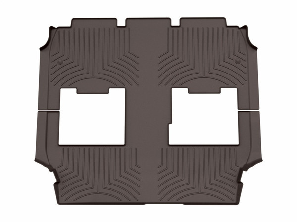 WeatherTech 17-20 Chrysler Pacifica Hybrid 2nd Row Rear FloorLiner HP - Cocoa - 479453IM