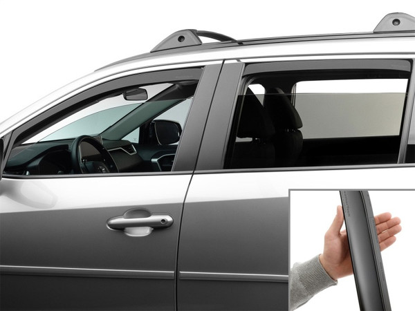 WeatherTech 19-25 Toyota Rav4 Front Rear Front & Rear Side Window Deflectors - Matte Blk - 82924IMB
