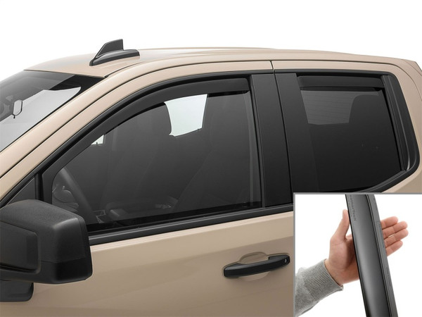 WeatherTech 19-26 Chevrolet Silverado 1500 Front Rear Side Window-Matte - 86930IMB