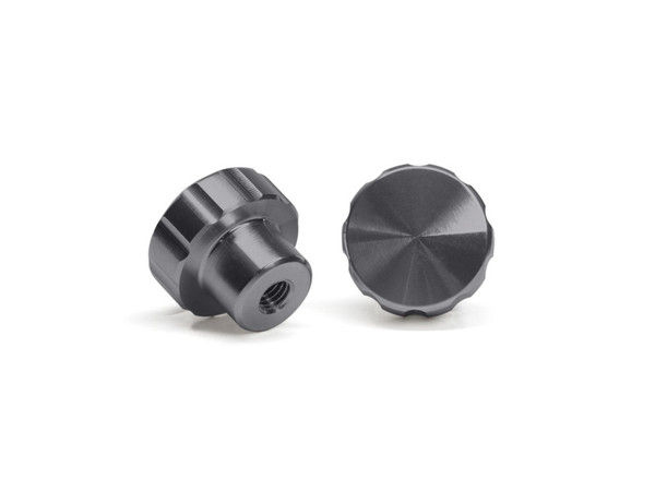 WeatherTech Colored Billet Knobs-Graphite - 8ACFBK2DG