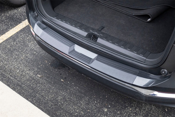 WeatherTech 18-24 GMC Terrain/Terrain Denli Behind 2nd Row BumperTopper - Black - BP0107