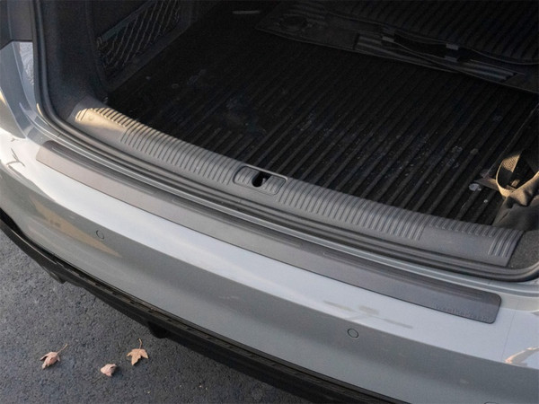 WeatherTech 20-24 Audi A4 Behind 2nd Row BumperTopper - Black - BP0171