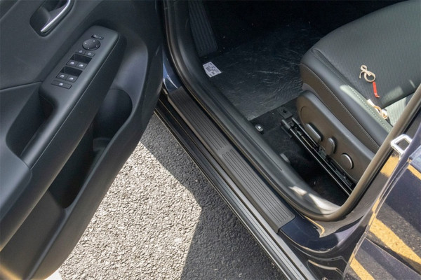 WeatherTech 24-25 Hyundai Kona Door Sill SillProtector - Black - ST063K1
