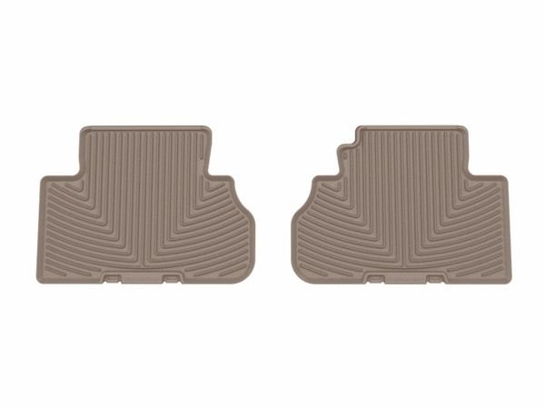 WeatherTech 18-25 Audi Q5 2nd Row Rear All-Weather Floor Mats - Tan - W686TN