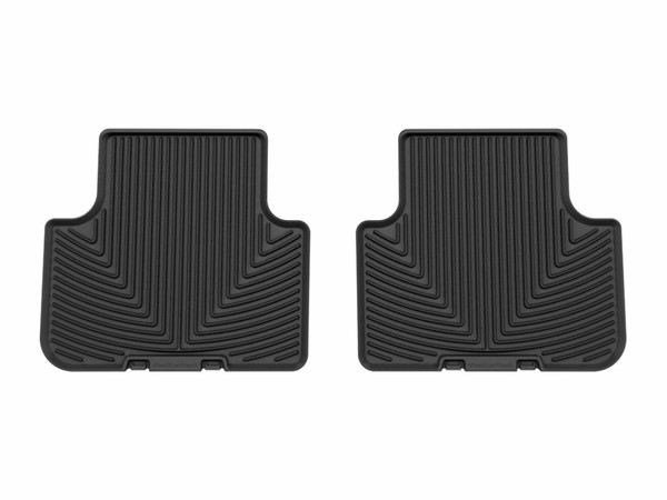WeatherTech 17-25 Audi Q7 2nd Row Rear All-Weather Floor Mats - Black - W692