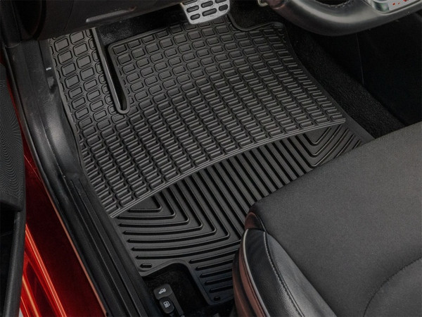 WeatherTech 19-24 Kia Forte 1st Row Front All-Weather Floor Mats - Black - W723