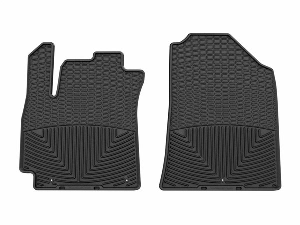 WeatherTech 20-25 Kia Soul 1st Row Front All-Weather Floor Mats - Black - W730