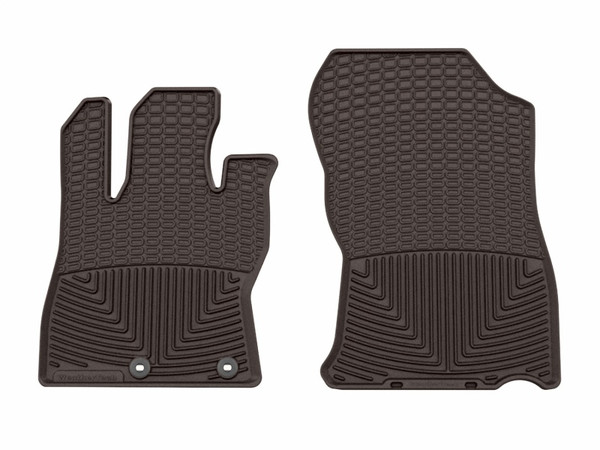 WeatherTech 25-26 Subaru Forester Hybrid 1st Row Front All-Weather Floor Mats - Cocoa - W765CO
