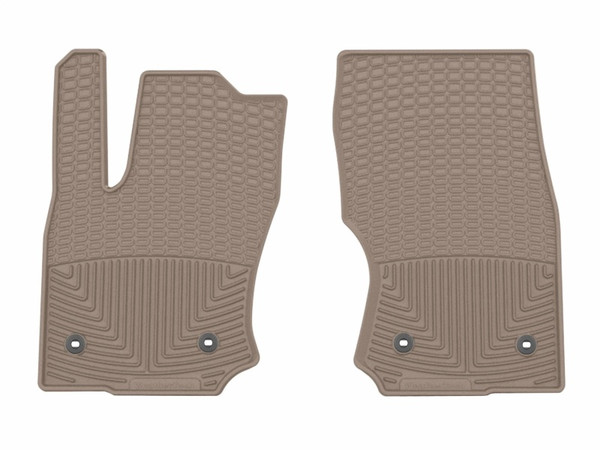 WeatherTech 25-26 Toyota 4Runner 1st Row Front All-Weather Floor Mats - Tan - W766TN