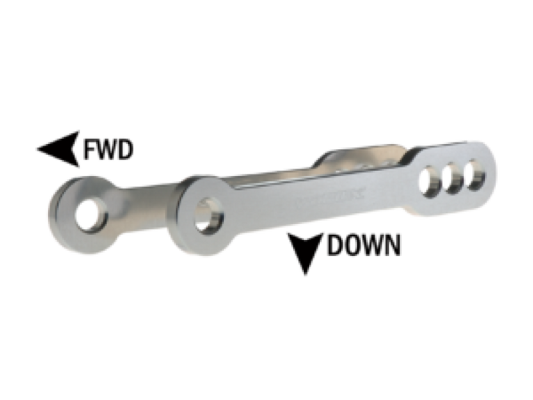 Vortex Racing 99-21 Suzuki GSX-R1300 R Hayabusa Lowering Link Kit- Silver - LL513