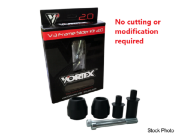 Vortex Racing 13-19 KTM Duke 390 V3 2.0 Frame Slider Kit- No Cut - SR217