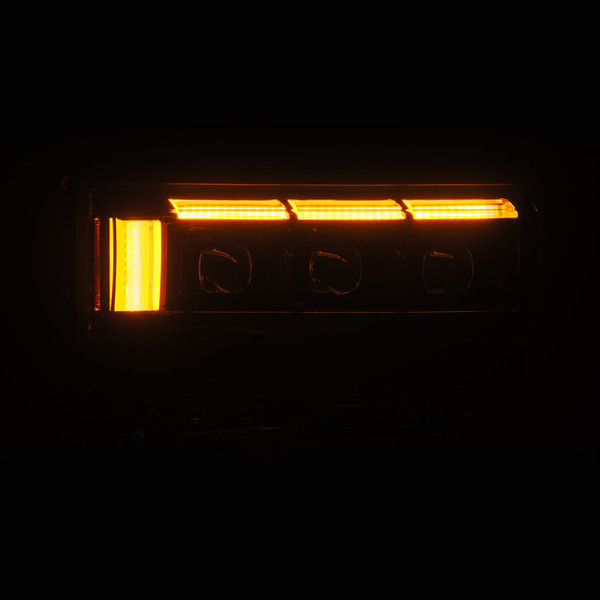 AlphaRex 24-26 Toyota LC250 NOVA LED Proj Headlight Alpha Blk w/Activ Light/Seq Signal/Switchback - 880896