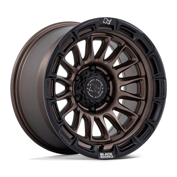 BLACK RHINO RIVAL BURNT BRONZE W/ MATTE BLK-LP 17X9 5X127 -12mm