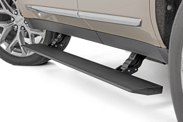 Rough Country Power Running Boards Dual Electric Motor | Crew Cab | Chevy/GMC Tahoe/Yukon (21-26)