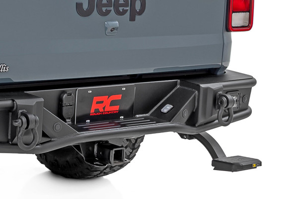 Rough Country Retractable Bed Step Manual Pull | Jeep Gladiator JT 4WD (2020-2026)