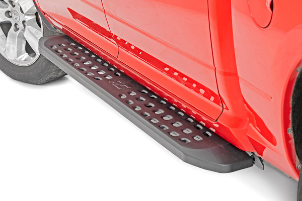 Rough Country RPT2 Running Boards Crew Cab | Black | Ram 1500 (19-26)/1500 TRX (21-24)