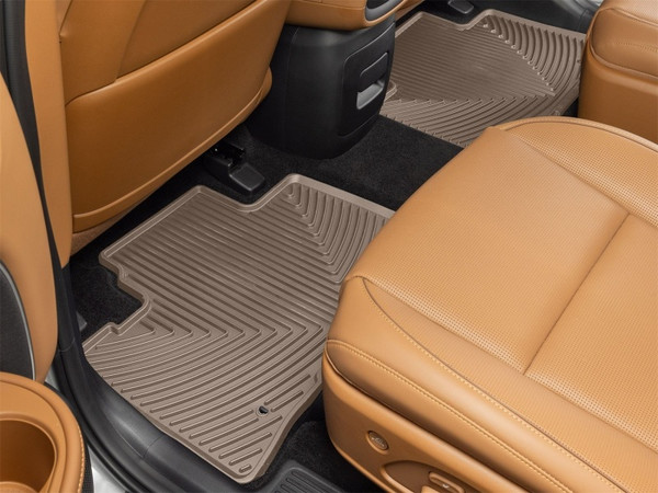 WeatherTech 2026 Hyundai Palisade Hybrid Rear All Weather Floor Mats - Tan - W784TN