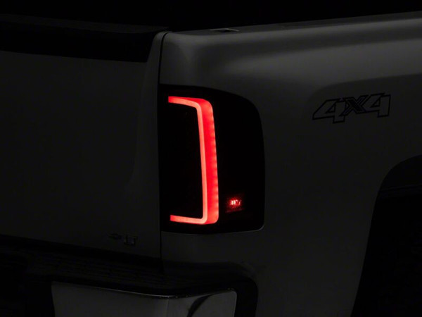 Raxiom 07-13 Chevrolet Silverado 1500 G2 LED Tail Lights- Black Housing- Smoked Lens - S112739