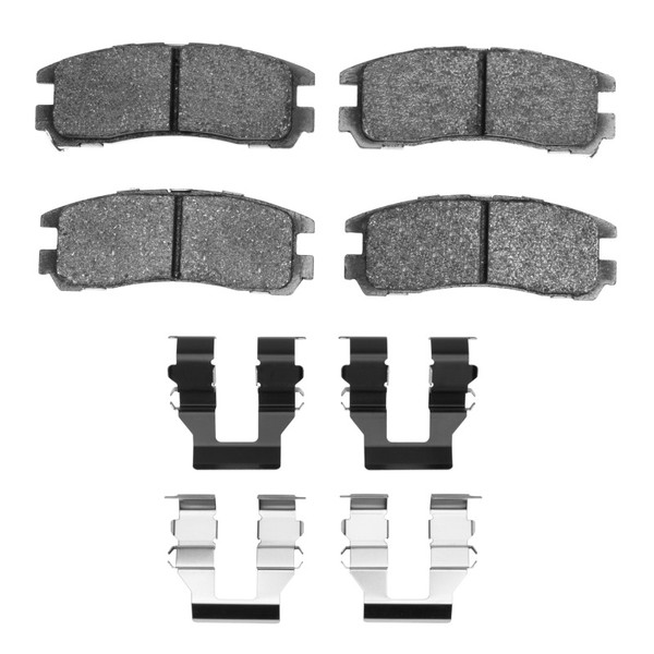 R1 92-12 Chrysler Sebring Rear Performance Sport Pads & Hardware Kit - 2115-0383-01