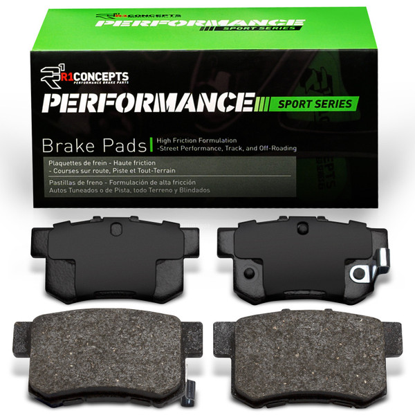 R1 1987-2022 Acura Integra Rear R1 Performance Sport Pads - 2115-0537-00