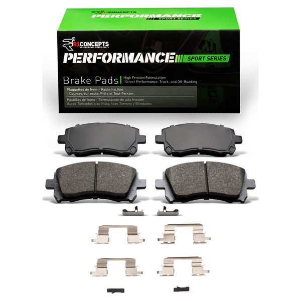 R1 1997-2003 Subaru Impreza Front R1 Performance Sport Pads & Hardware Kit - 2115-0721-01