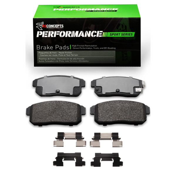 R1 04-11 Mazda RX-8 Rear Performance Sport Pads & Hardware Kit - 2115-1008-01
